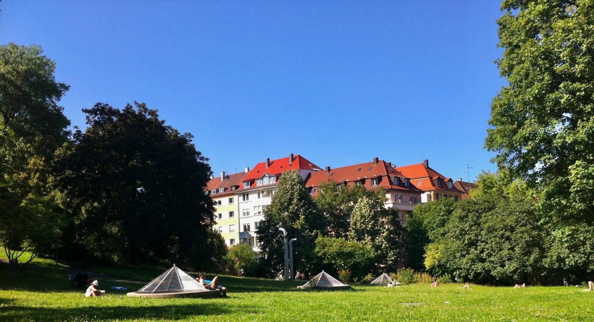 Zimmer Mit Parkblick Штутгарт Екстер'єр фото